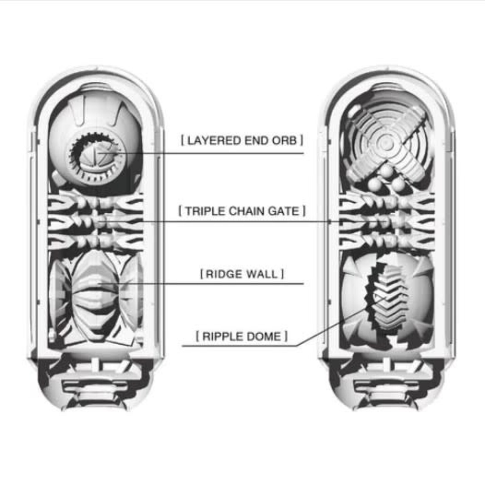 Tenga Tenga Flip Zero - Black