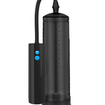Pumped Shots Pumped Rechargeable Extreme Power Pump w/Free Silicone Cock Ring - Black