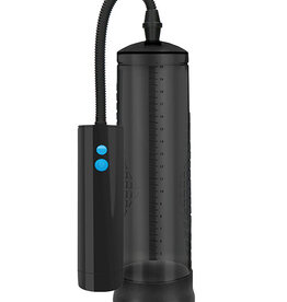 Pumped Shots Pumped Rechargeable Extreme Power Pump w/Free Silicone Cock Ring - Black