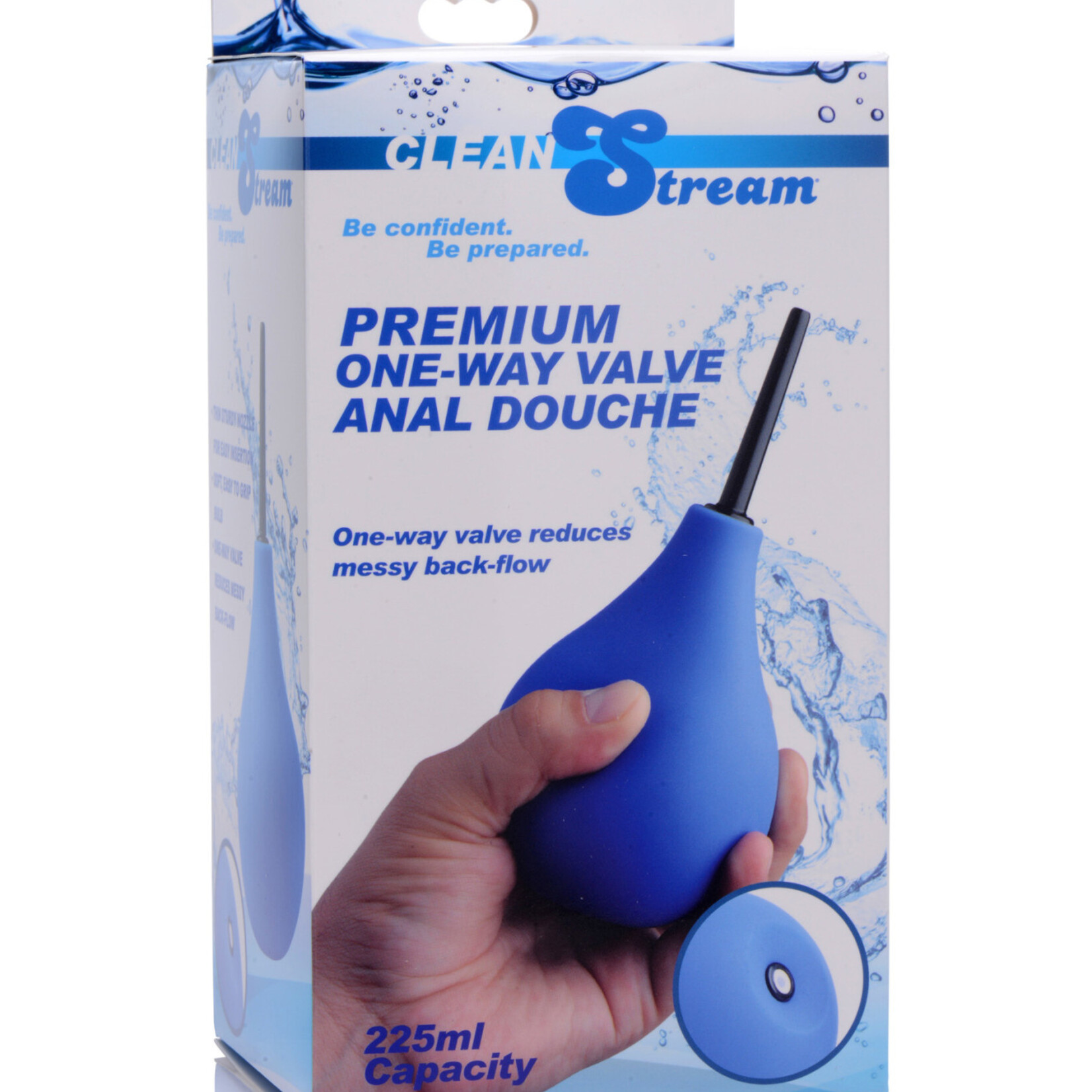 XR Brands Clean Stream Premium One-Way Valve Anal Douche