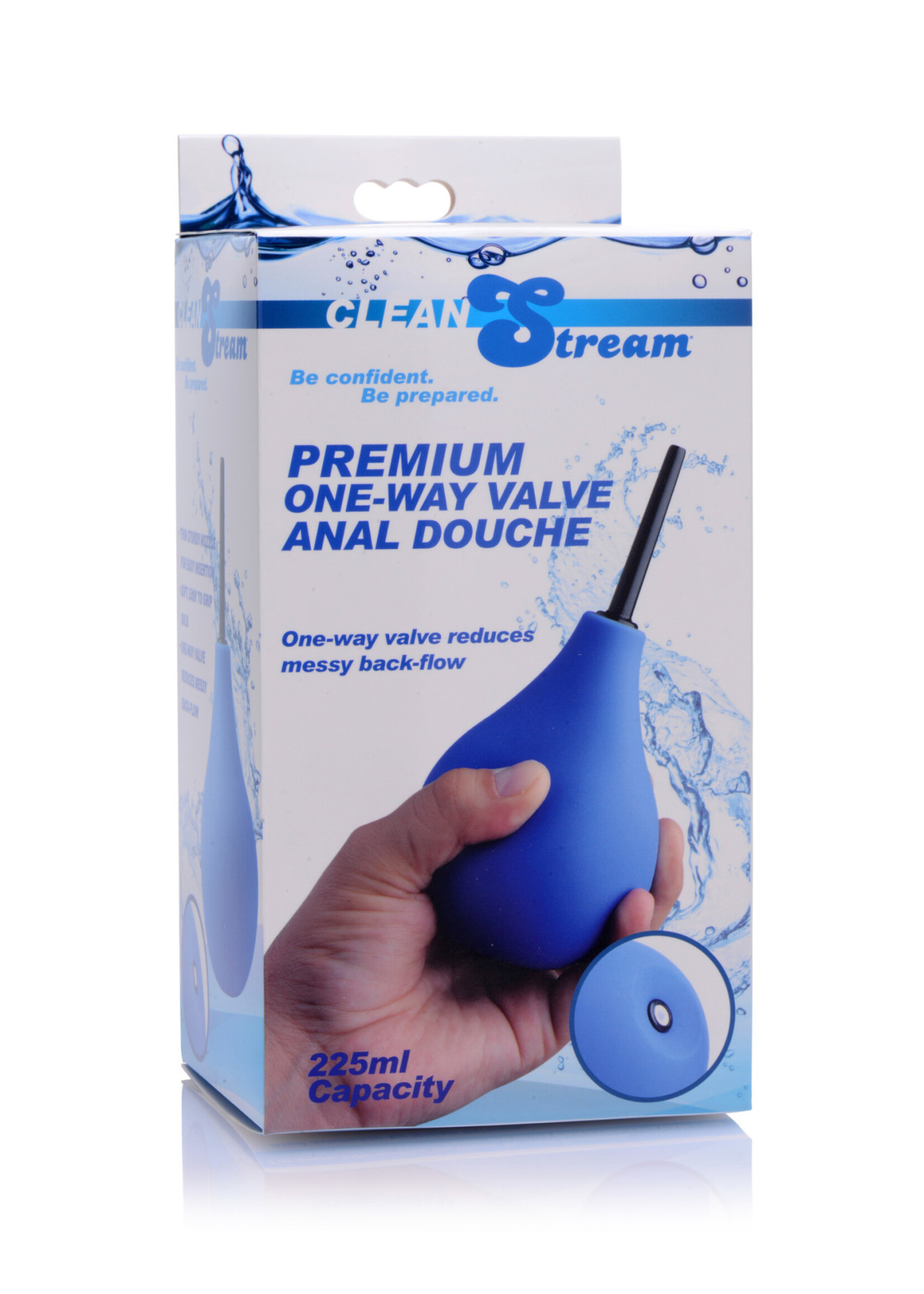 XR Brands Clean Stream Premium One- Way Valve Anal Douche