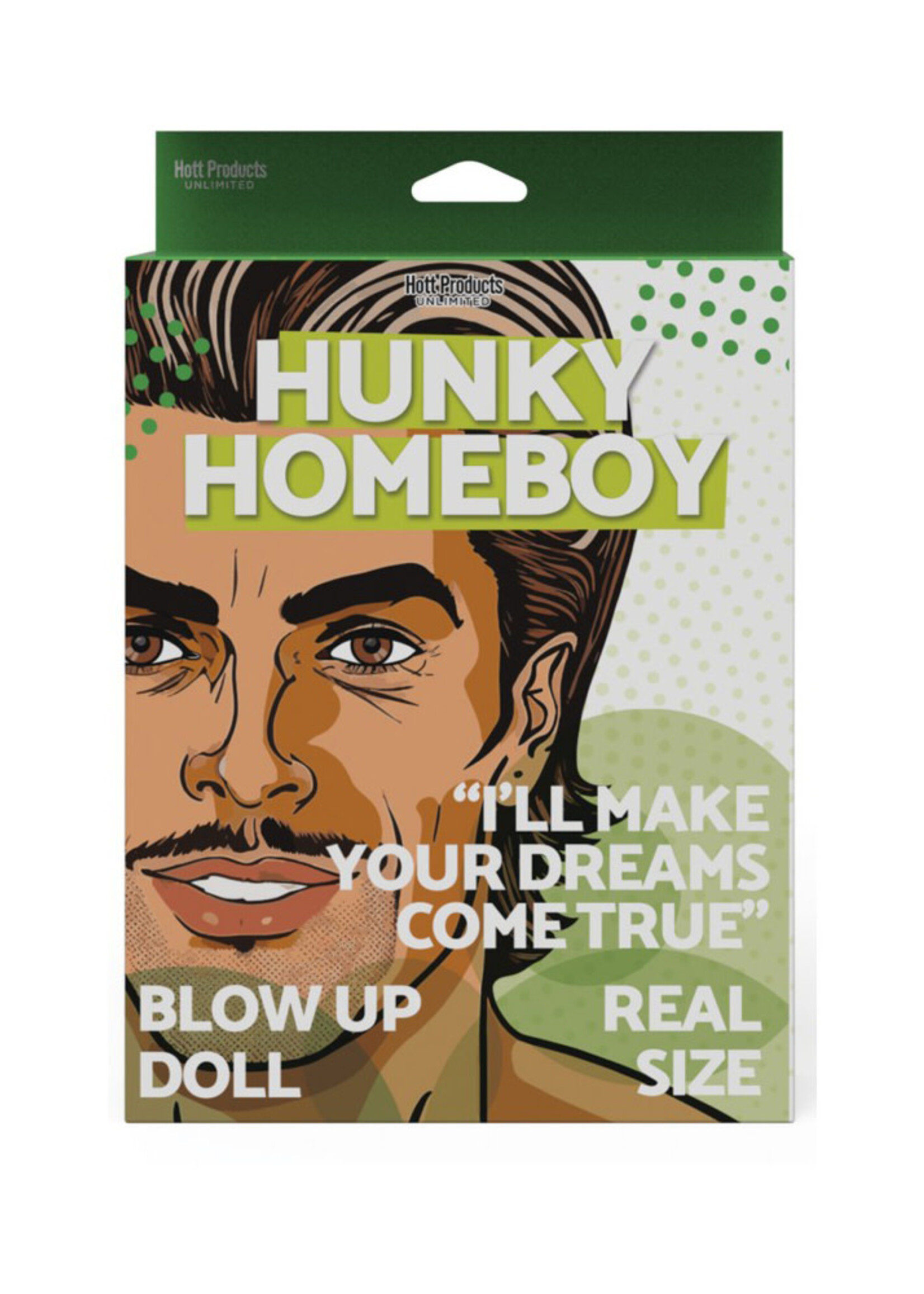 HOTT PRODUCTS Hunky Homeboy Blow Up Doll