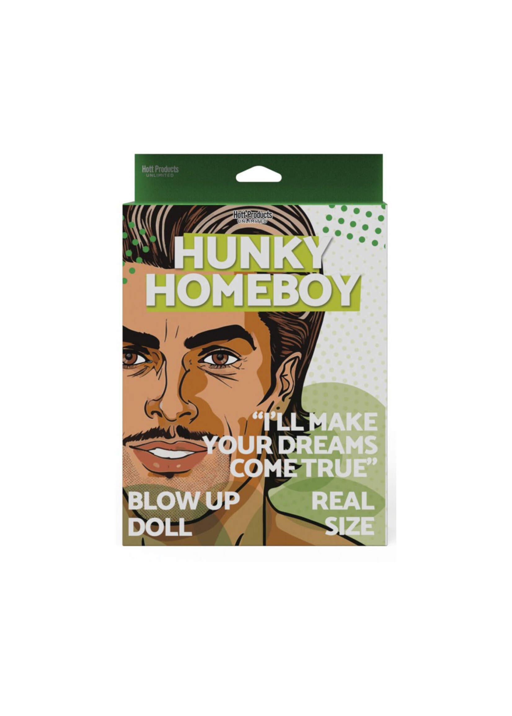 HOTT PRODUCTS Hunky Homeboy Blow Up Doll