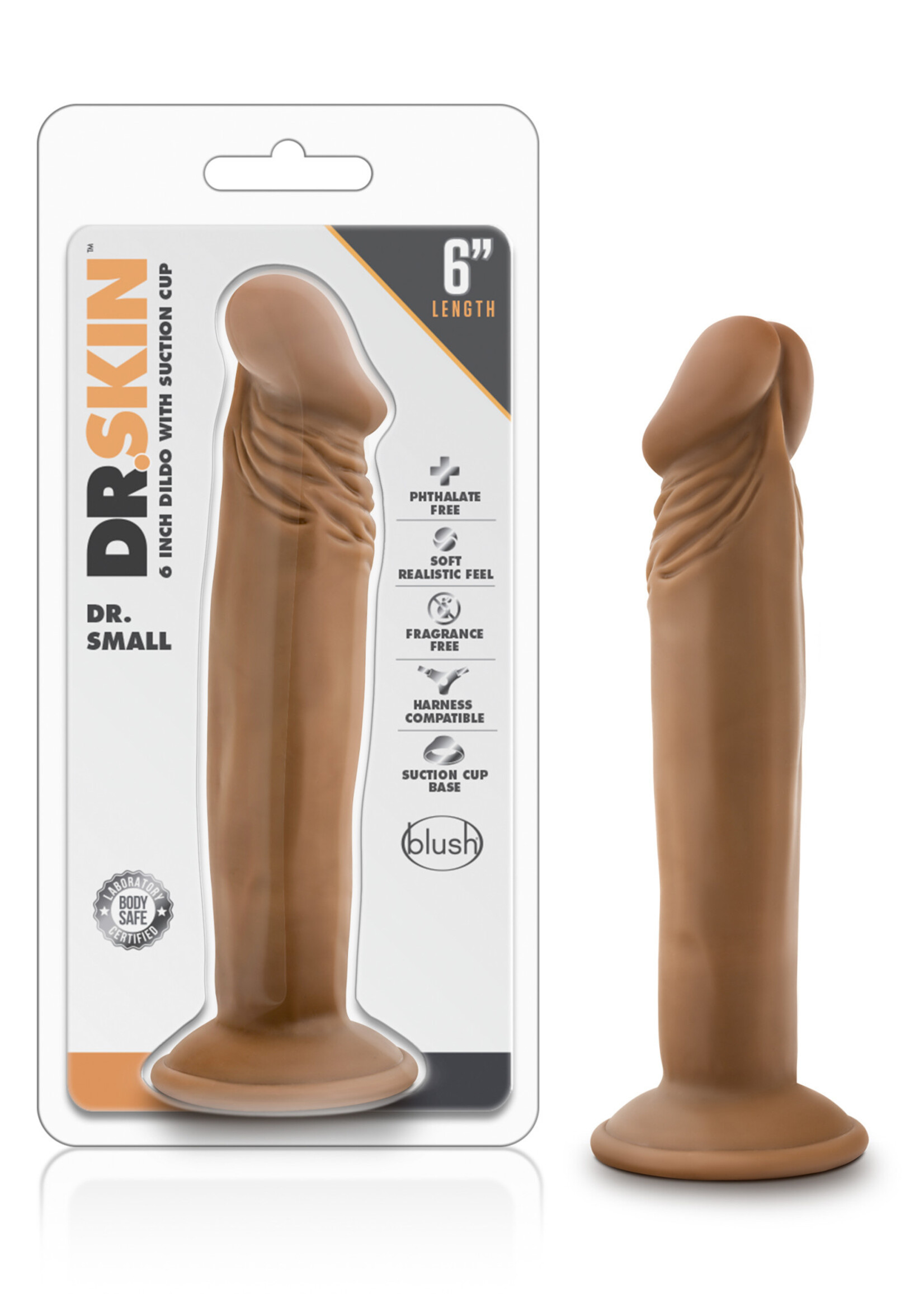 Blush Novelties Dr. Skin - Dr. Small - 6 Inch Dildo