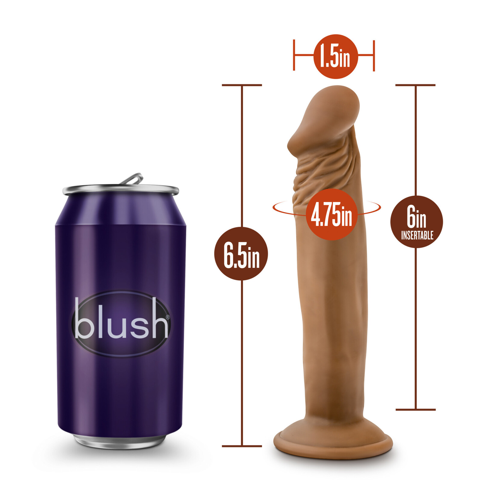 Blush Novelties Dr. Skin - Dr. Small - 6 Inch Dildo
