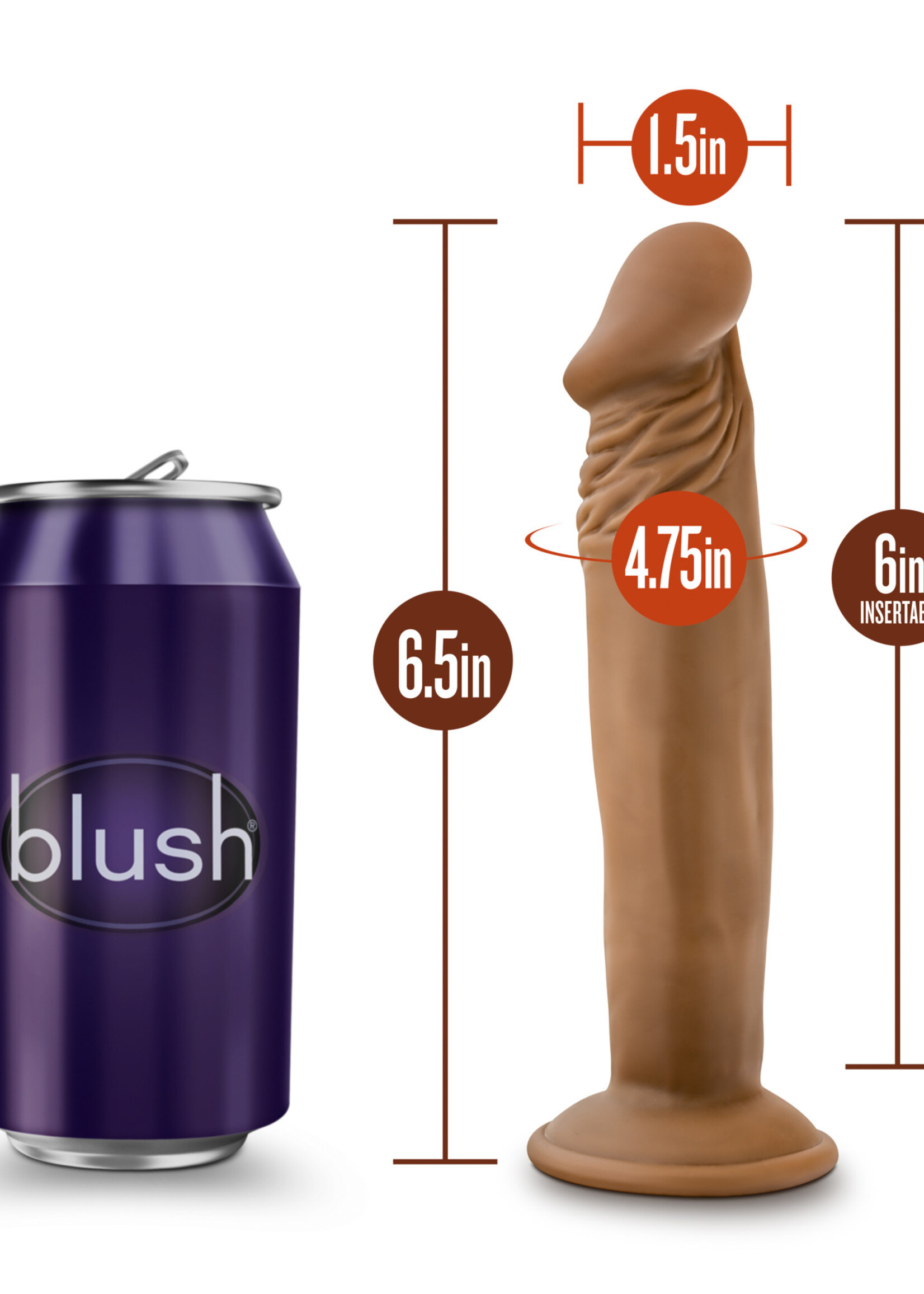 Blush Novelties Dr. Skin - Dr. Small - 6 Inch Dildo