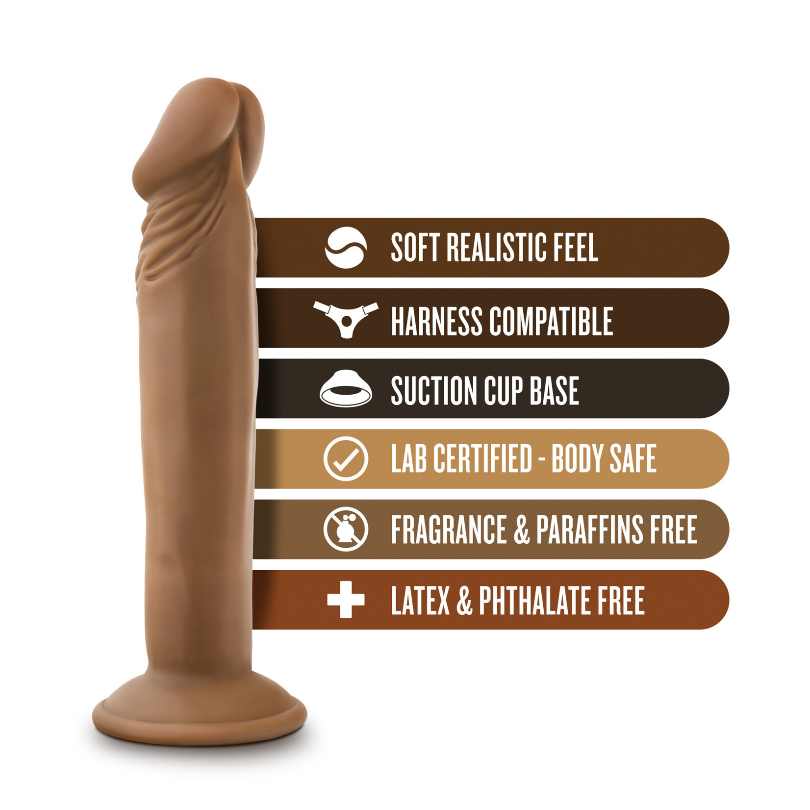 Blush Novelties Dr. Skin - Dr. Small - 6 Inch Dildo