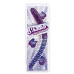 Icon Brands Shades Jelly TPR Gradient Double Dong - Blue/Violet