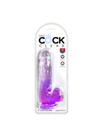 Pipedream King Cock Clear 6" With Balls