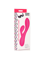 XR Brands Bang Bang! 10X Flexible Silicone Rabbit Pink