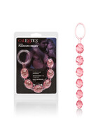 California Exotic Novelties Swirl Pleasure Beads - Pink
