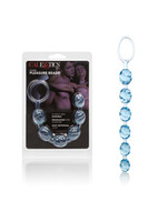 California Exotic Novelties Swirl Pleasure Beads - Blue