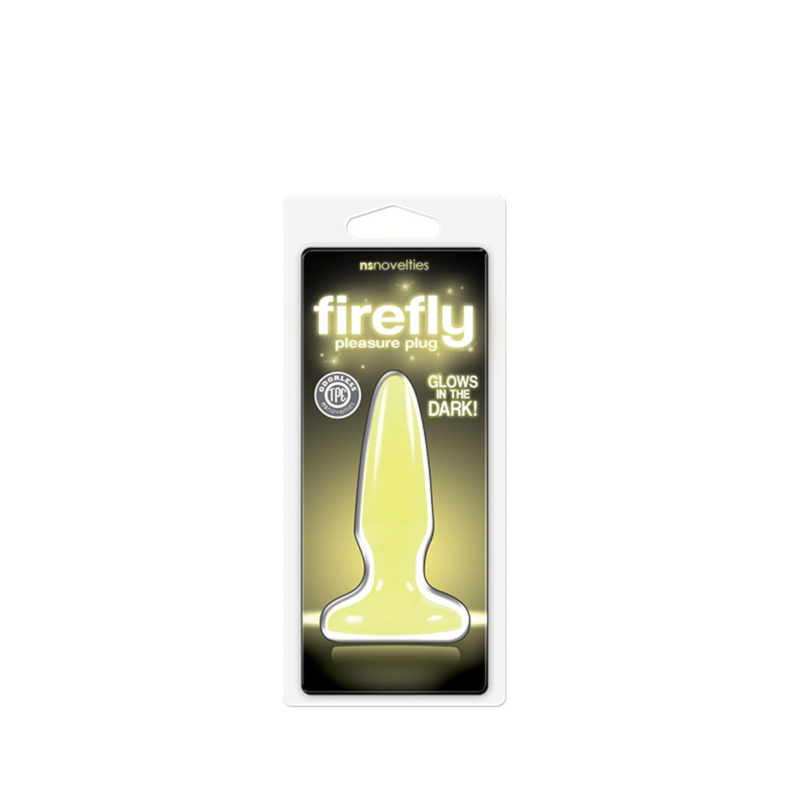 NSN Firefly - Pleasure Plug - Mini - Yellow