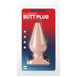 Doc Johnson Classic Butt Plug Smooth - Large - White