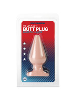 Doc Johnson Classic Butt Plug Smooth - Large - White