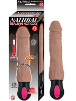 NassToys Natural Realskin Hot Cock #3 - Brown