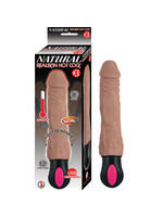 NassToys Natural Realskin Hot Cock #3 - Brown