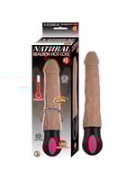 NassToys Natural Realskin Hot Cock #1 - Brown