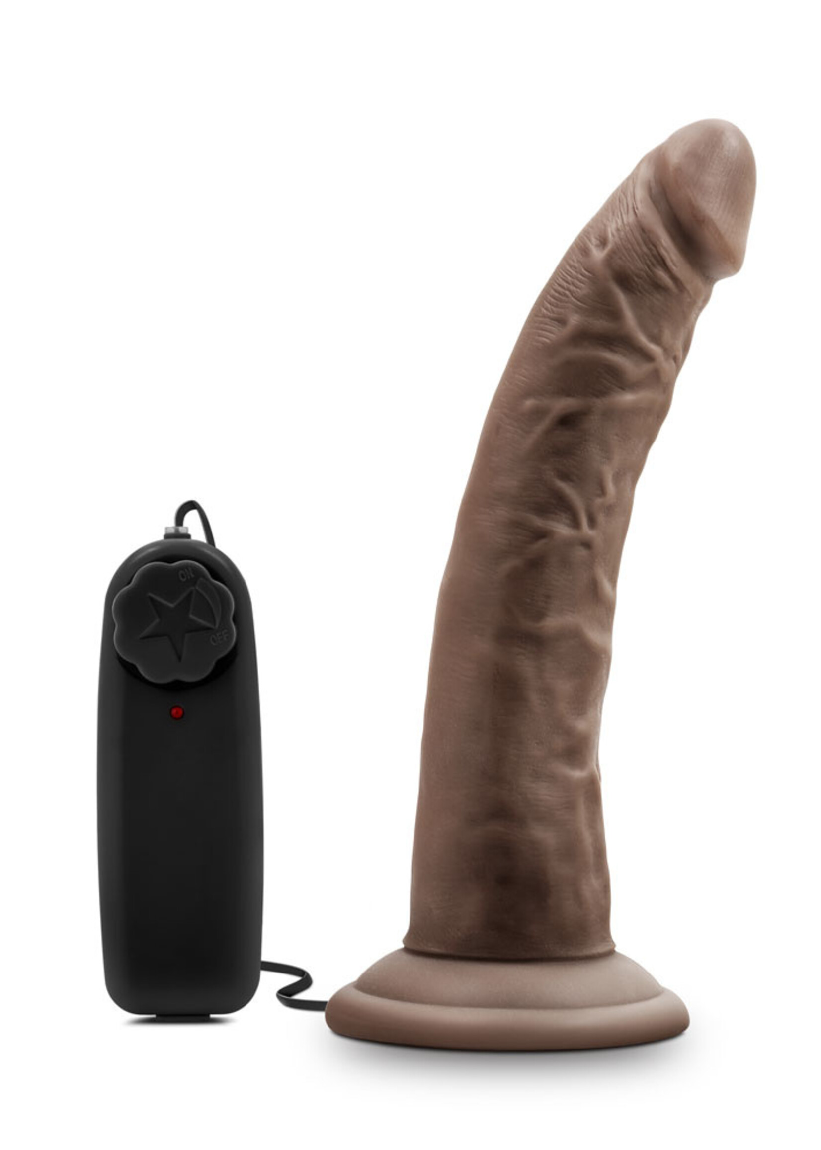 Blush Novelties Dr. Skin - Dr. Dave - 7 Inch Vibrating Cock With Suction Cup