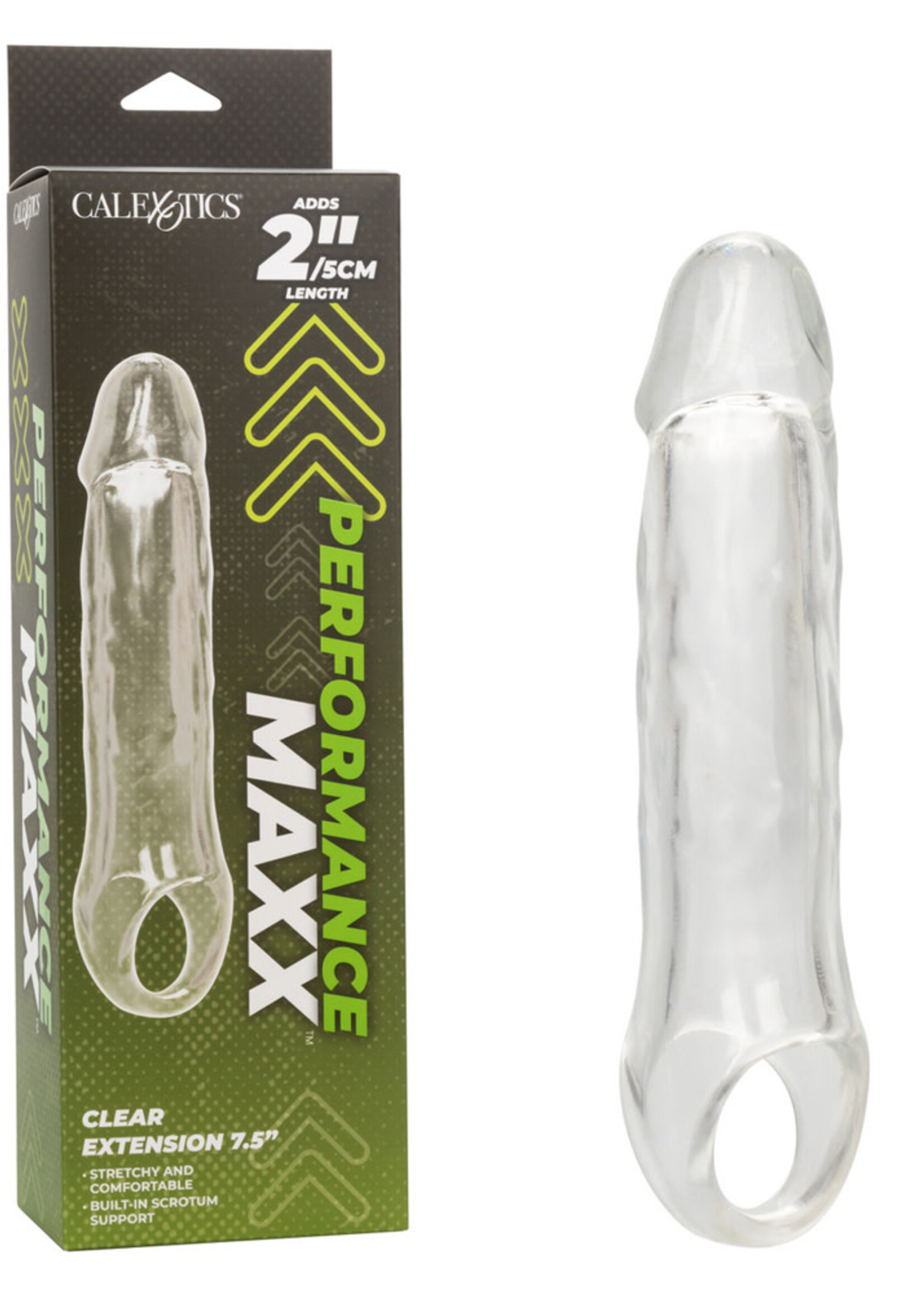 Calexotics Performance Maxx Clear Extension 7.5"