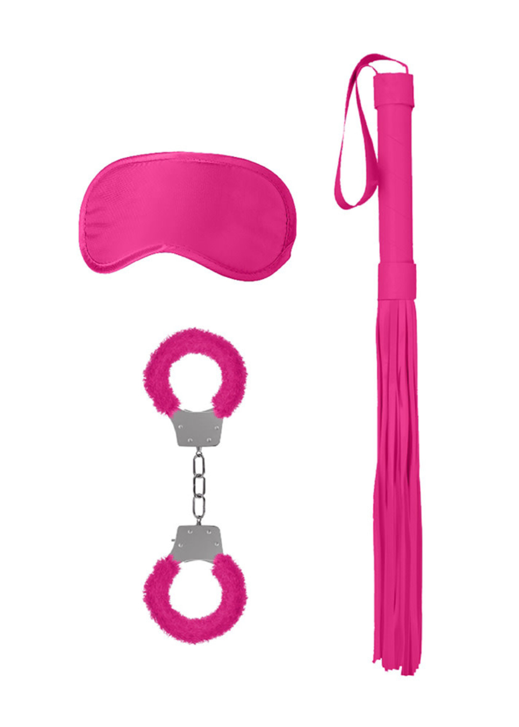 Shots Ouch! Ouch! Introductory Bondage Kit #1 Pink