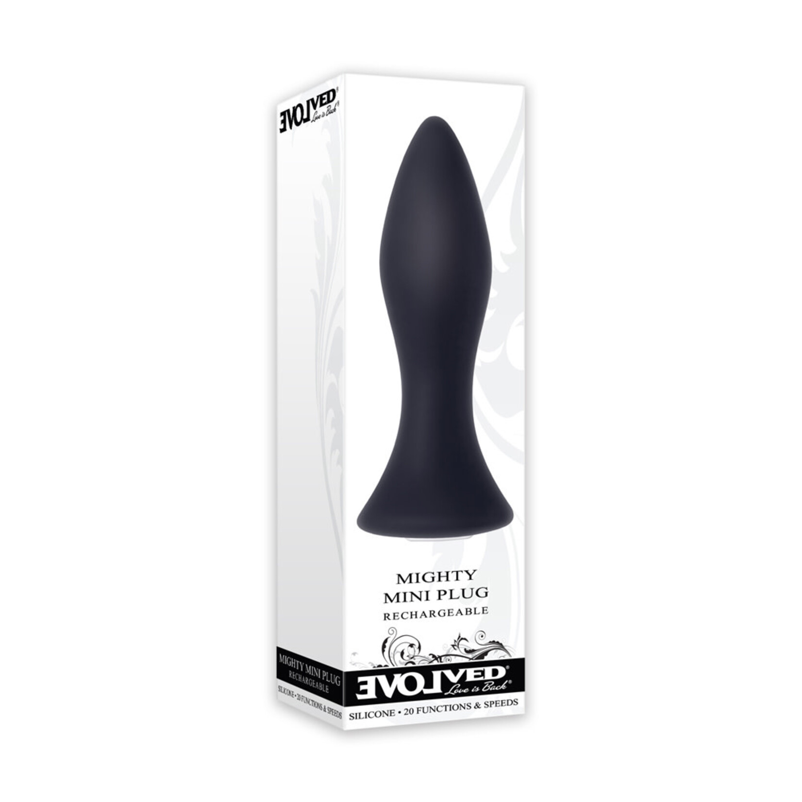 Evolved Novelties Mini Butt Plug - Black