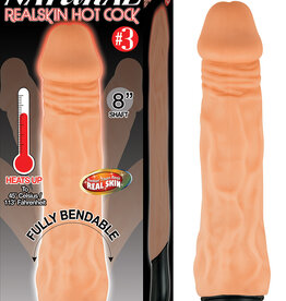 NassToys Natural Realskin Hot Cock #3 - Flesh