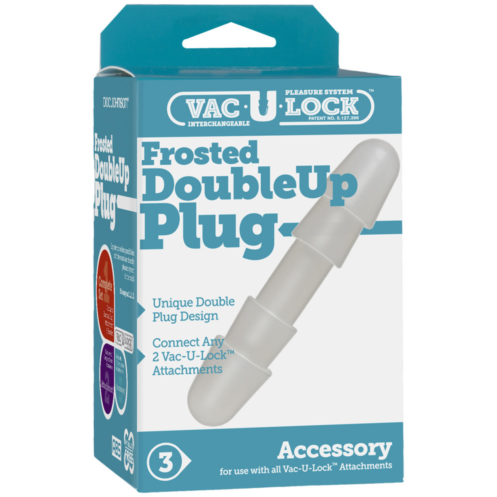 Doc Johnson Frosted Double Up Plug