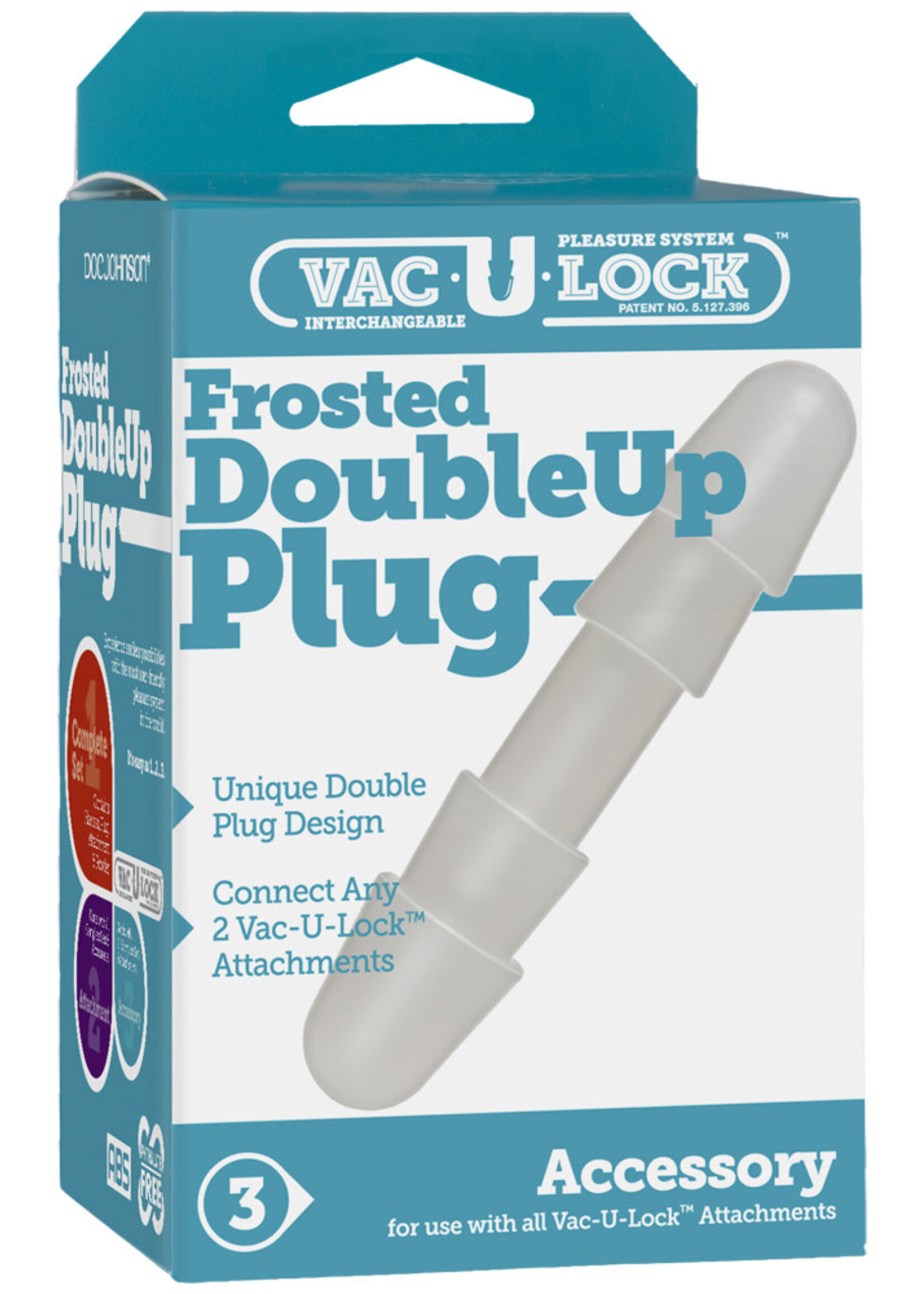 Doc Johnson Frosted Double Up Plug