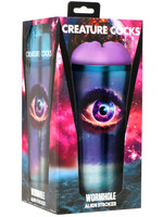 XR Brands Creature Cocks Wormhole Alien Stroker - Purple