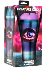 XR Brands Creature Cocks Wormhole Alien Stroker - Purple