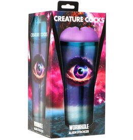 XR Brands Creature Cocks Wormhole Alien Stroker - Purple