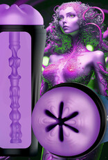 XR Brands Creature Cocks Wormhole Alien Stroker - Purple