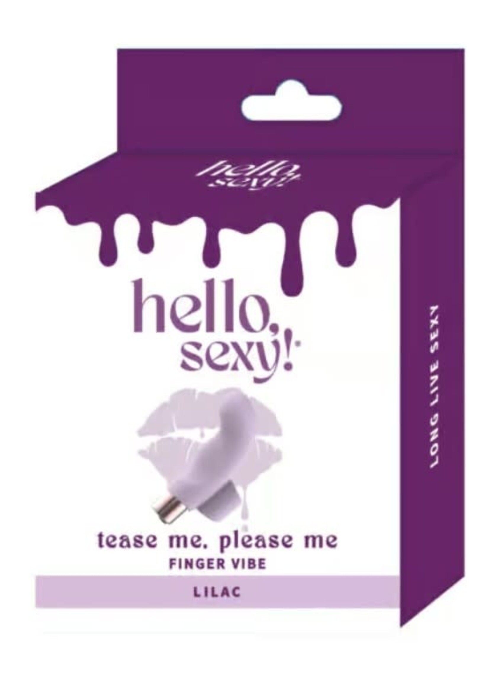 Thank Me Now Brands Hello Sexy! Tease Me, Please Me Finger Vibe