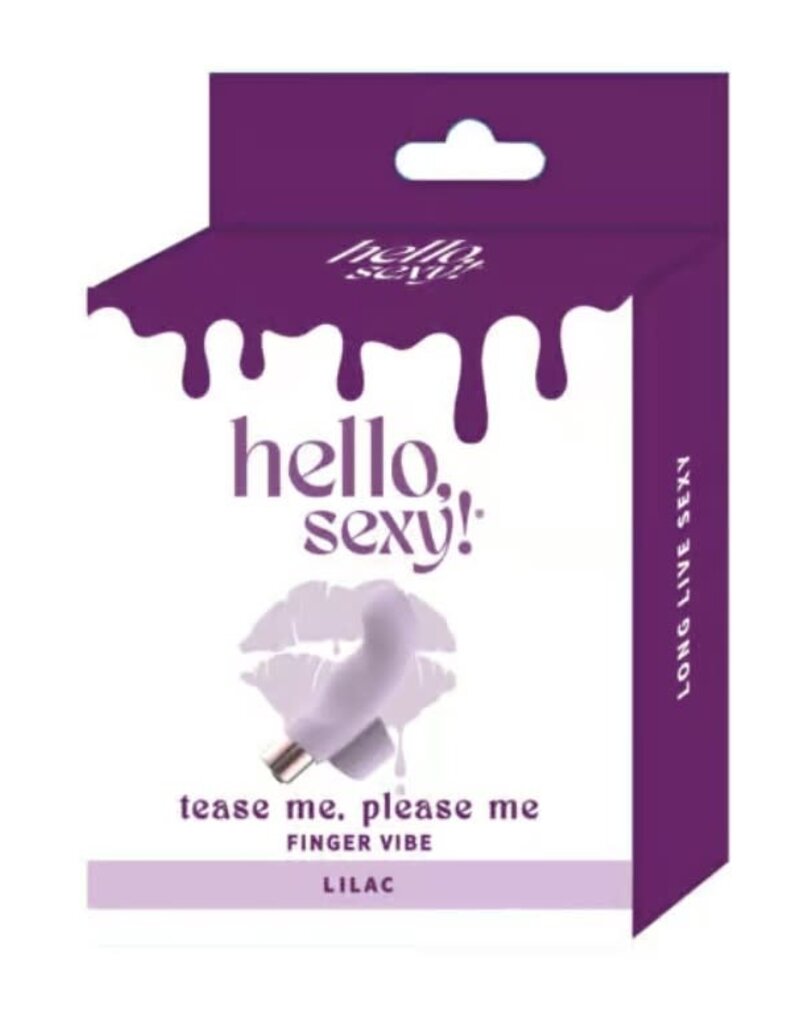 Thank Me Now Brands Hello Sexy! Tease Me, Please Me Finger Vibe
