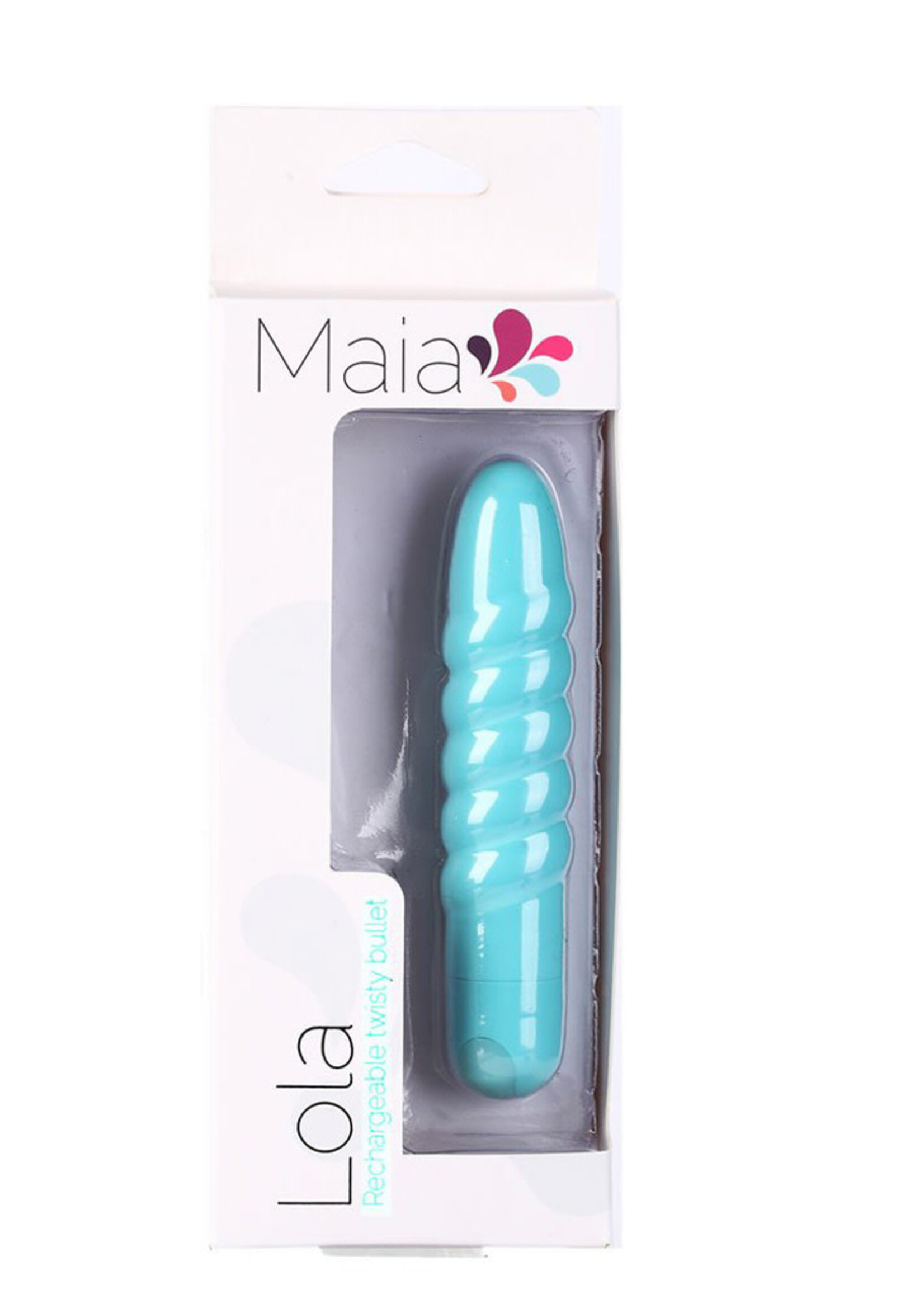 Maia Toys Lola Silicone 10-Function Vibrating Twisty Bullet