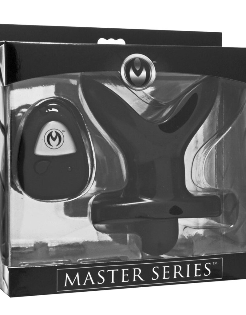 XR Brands Master Series Ass Anchor Remote Control Vibrating Anal Plug