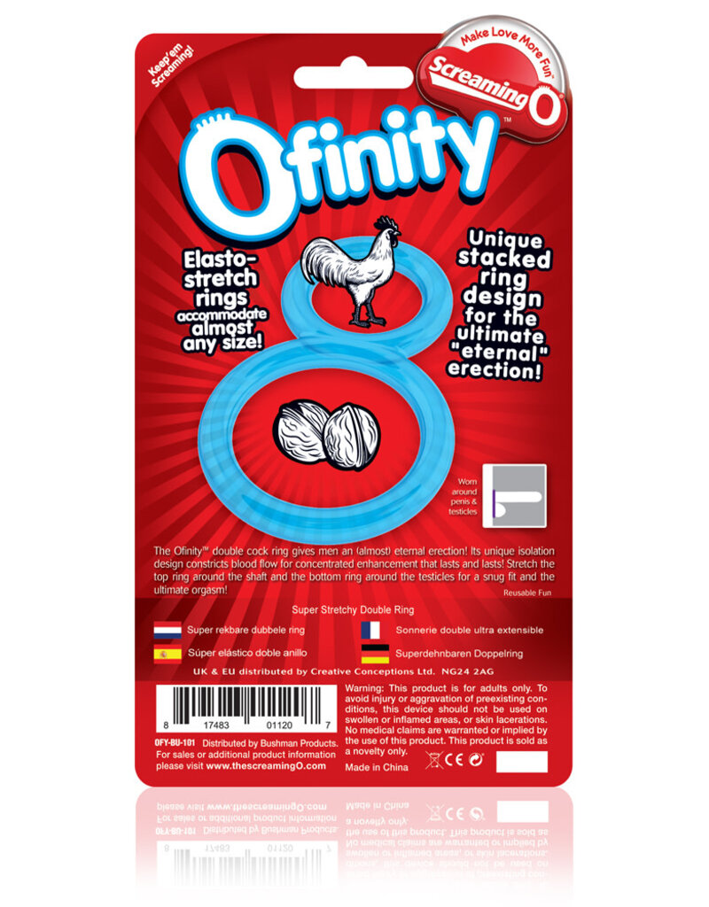 Screaming O Ofinity Stacked Double Ring