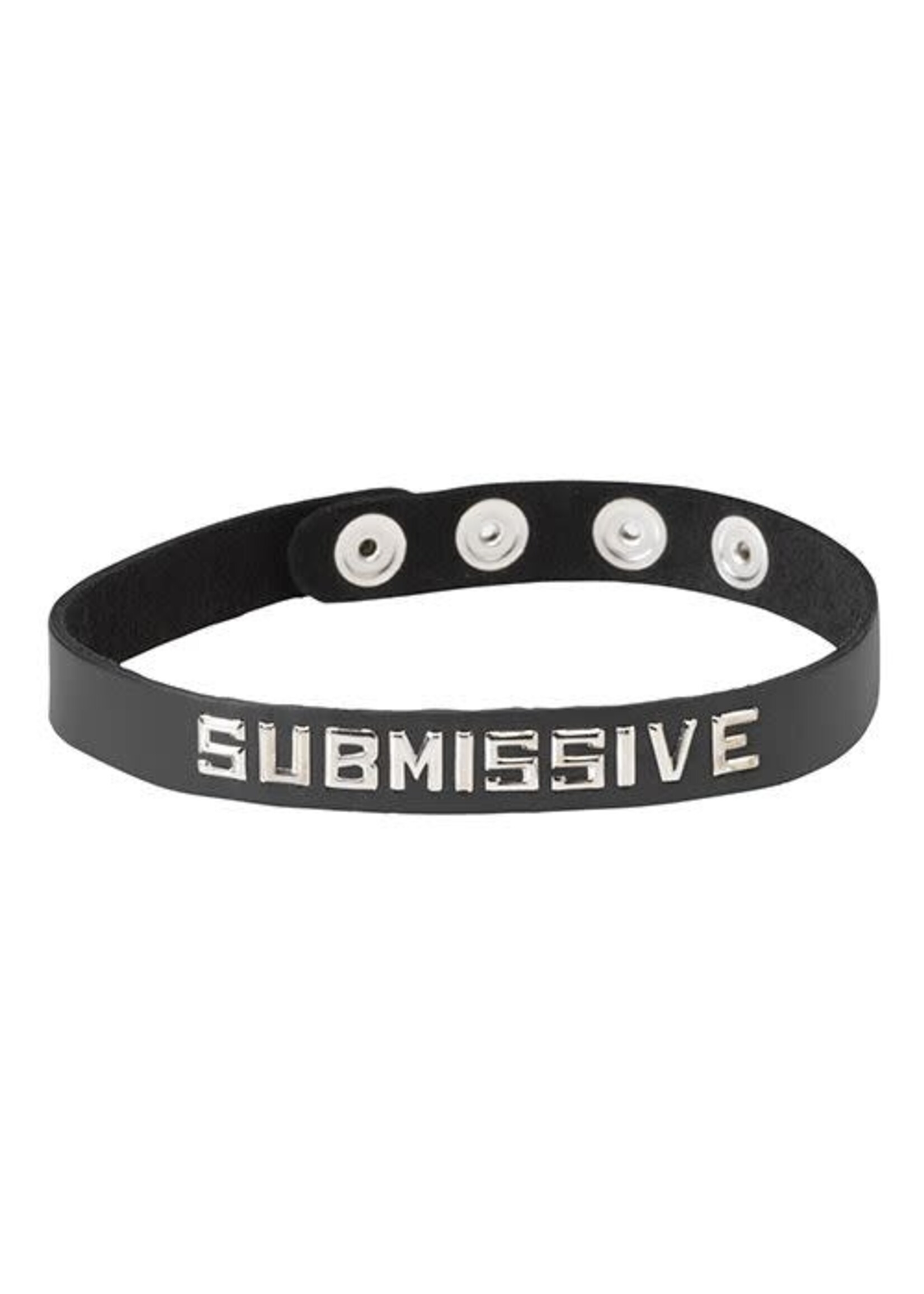 Spartacus Spartacus Leather ID Collar - O/S