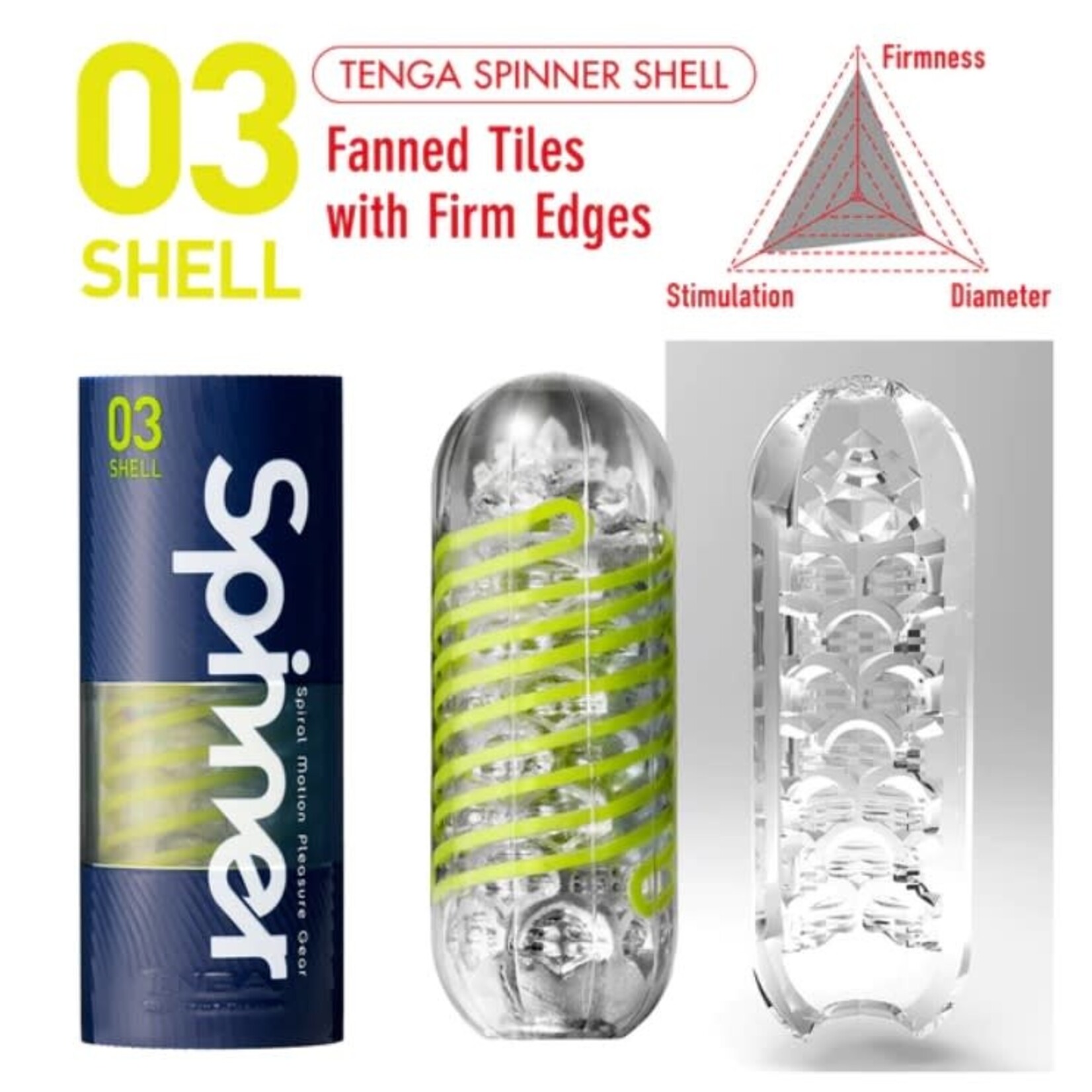 Tenga Tenga Spinner- 03 Shell Stroker