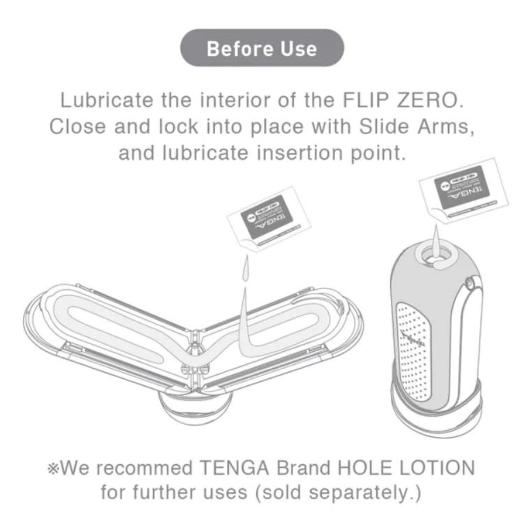 Tenga Flip Zero - White