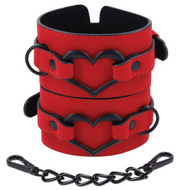 Sportsheets Amor Handcuffs - Red