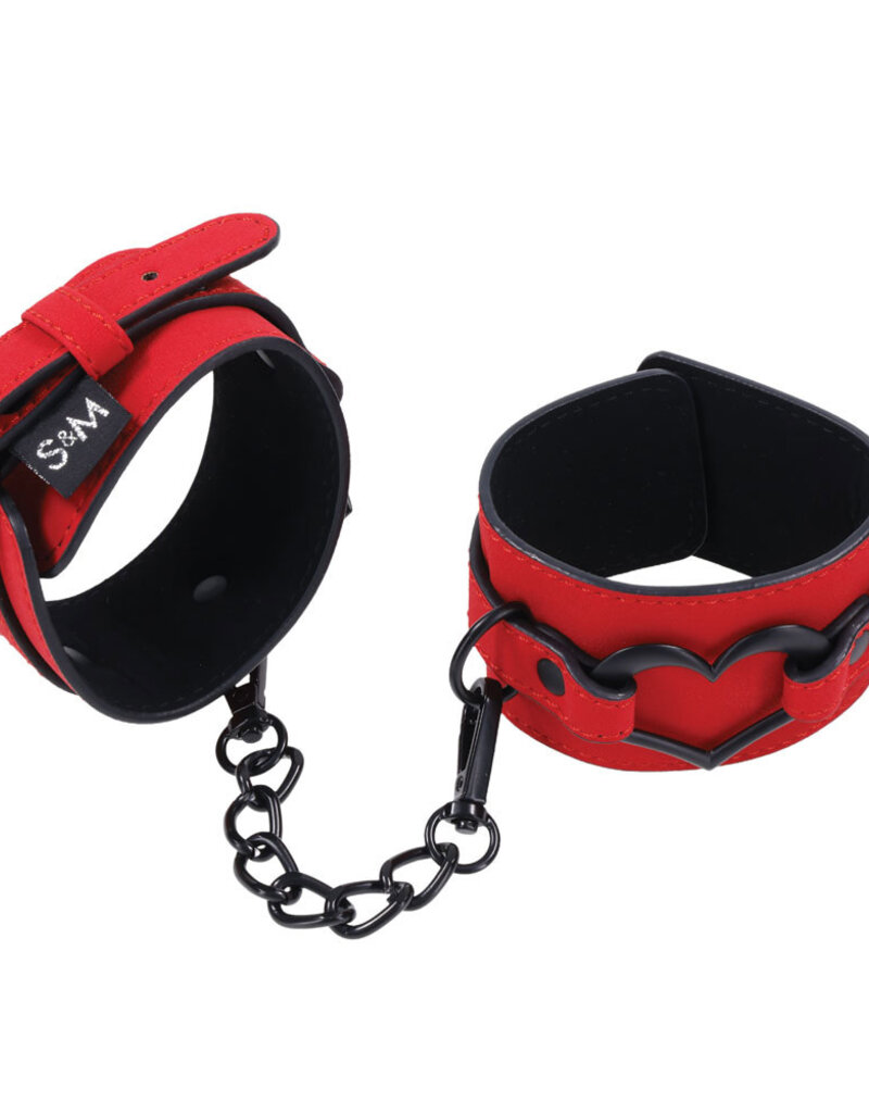 Sportsheets Amor Handcuffs - Red