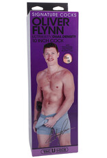 Doc Johnson Signature Cocks Oliver Flynn 10" Ultraskyn Cock With Removable Vac-U-Lock Suction Cup Vanilla