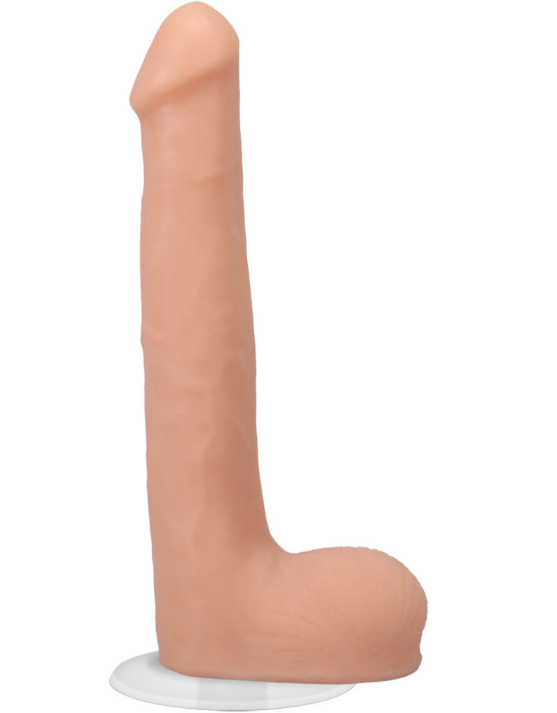 Doc Johnson Signature Cocks Oliver Flynn 10" Ultraskyn Cock With Removable Vac-U-Lock Suction Cup Vanilla