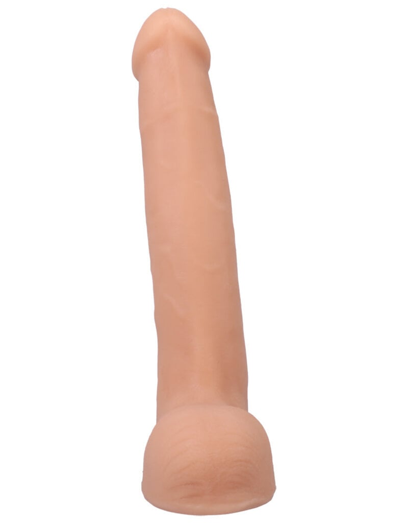 Doc Johnson Signature Cocks Oliver Flynn 10" Ultraskyn Cock With Removable Vac-U-Lock Suction Cup Vanilla