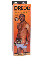 Doc Johnson Signature Cocks Dredd 13.5" Ultraskyn Cock With Removable Vac-U-Lock Suction Cup Chocolate