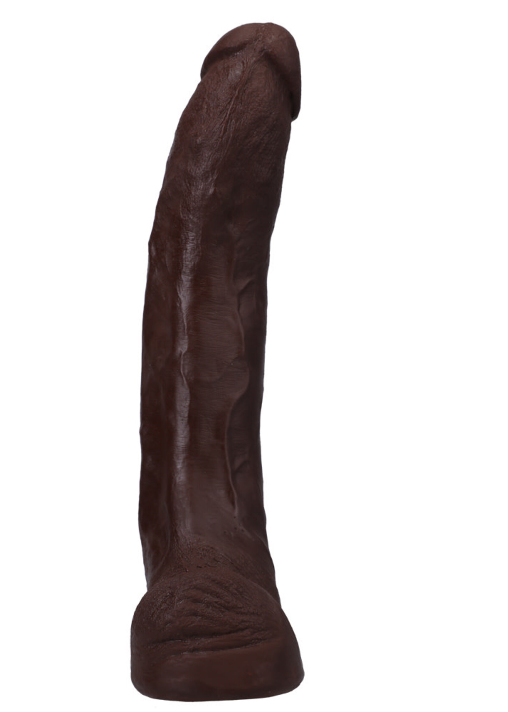 Doc Johnson Signature Cocks Dredd 13.5" Ultraskyn Cock With Removable Vac-U-Lock Suction Cup Chocolate