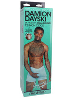 Doc Johnson Signature Cocks Damion Dayski 12" Ultraskyn Cock With Removable Vac-U-Lock Suction Cup Chocolate