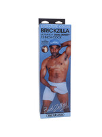 Doc Johnson Signature Cocks Brickzilla 13" Ultraskyn Cock With Removable Vac-U-Lock Suction Cup Chocolate